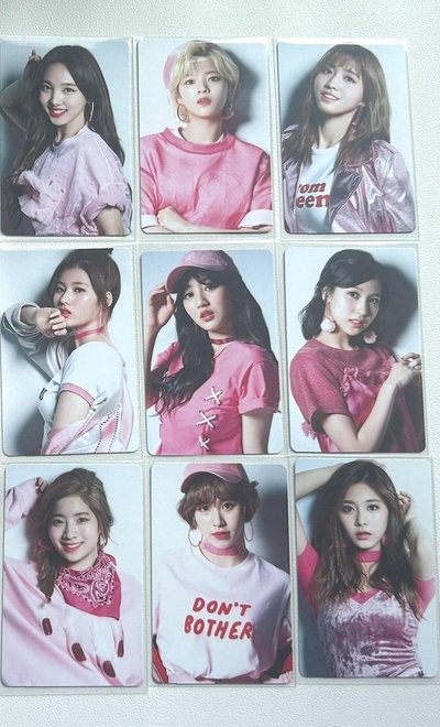 #TWICE 專輯卡 復刻版