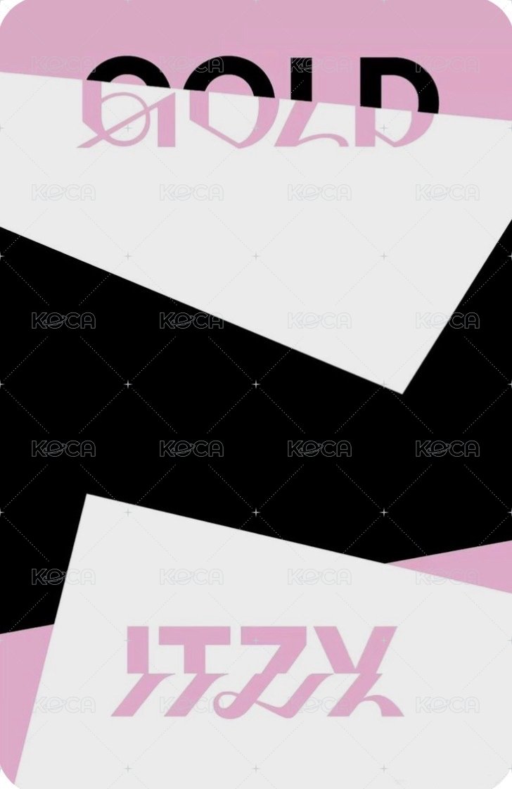 GOLD 專輯卡 STANDARD ver. 背面