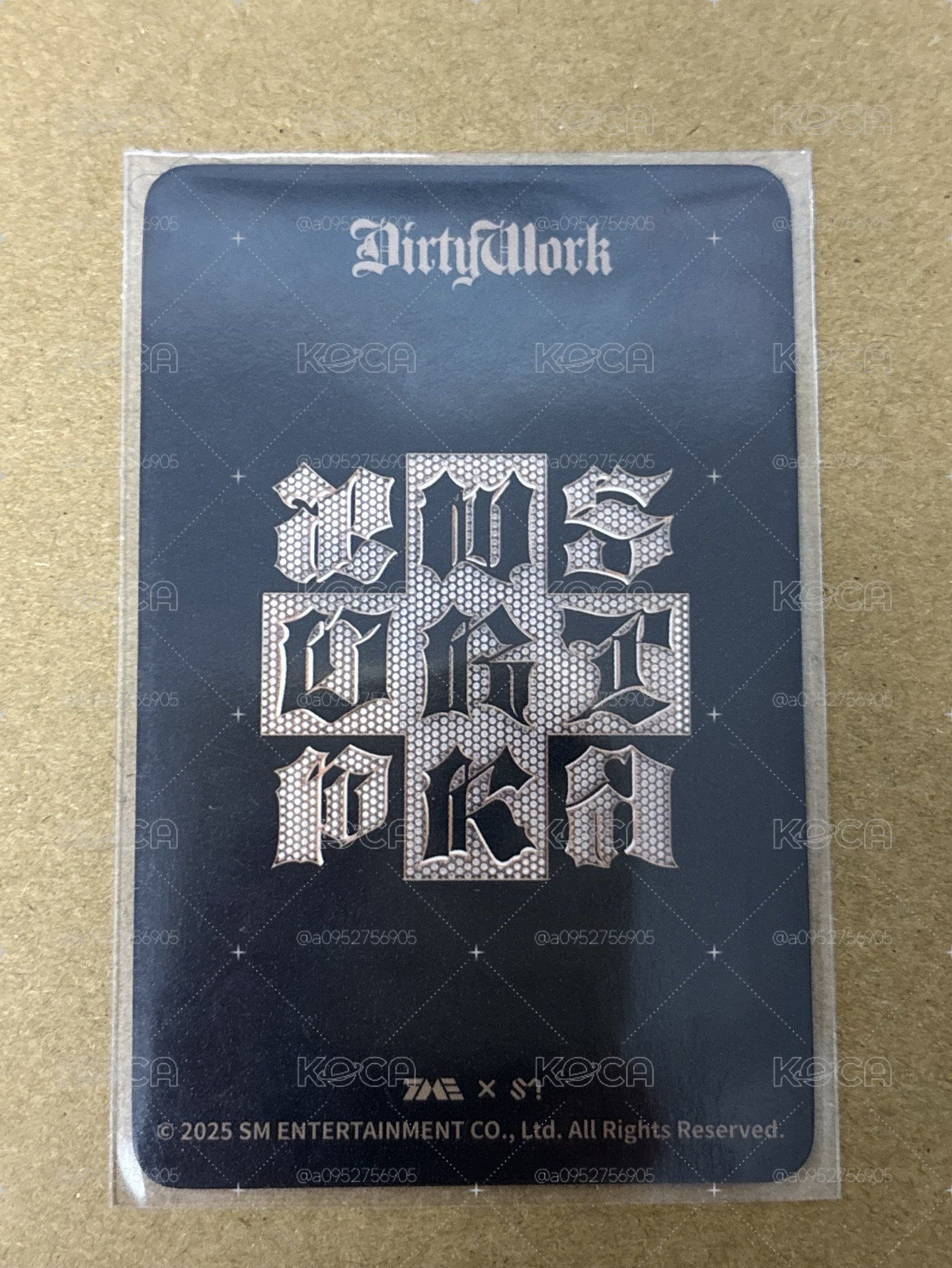 aespa Karina 柚子 Dirty Work QQ音樂 星光卡 碎片卡柚