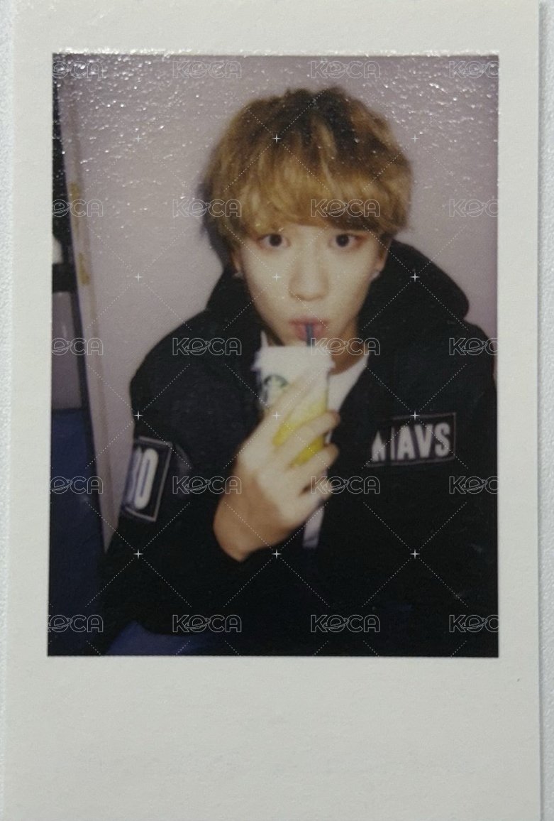 16’BOYS WISH 周邊卡 C ver 閃鑽拍立得鐵盒卡 正面