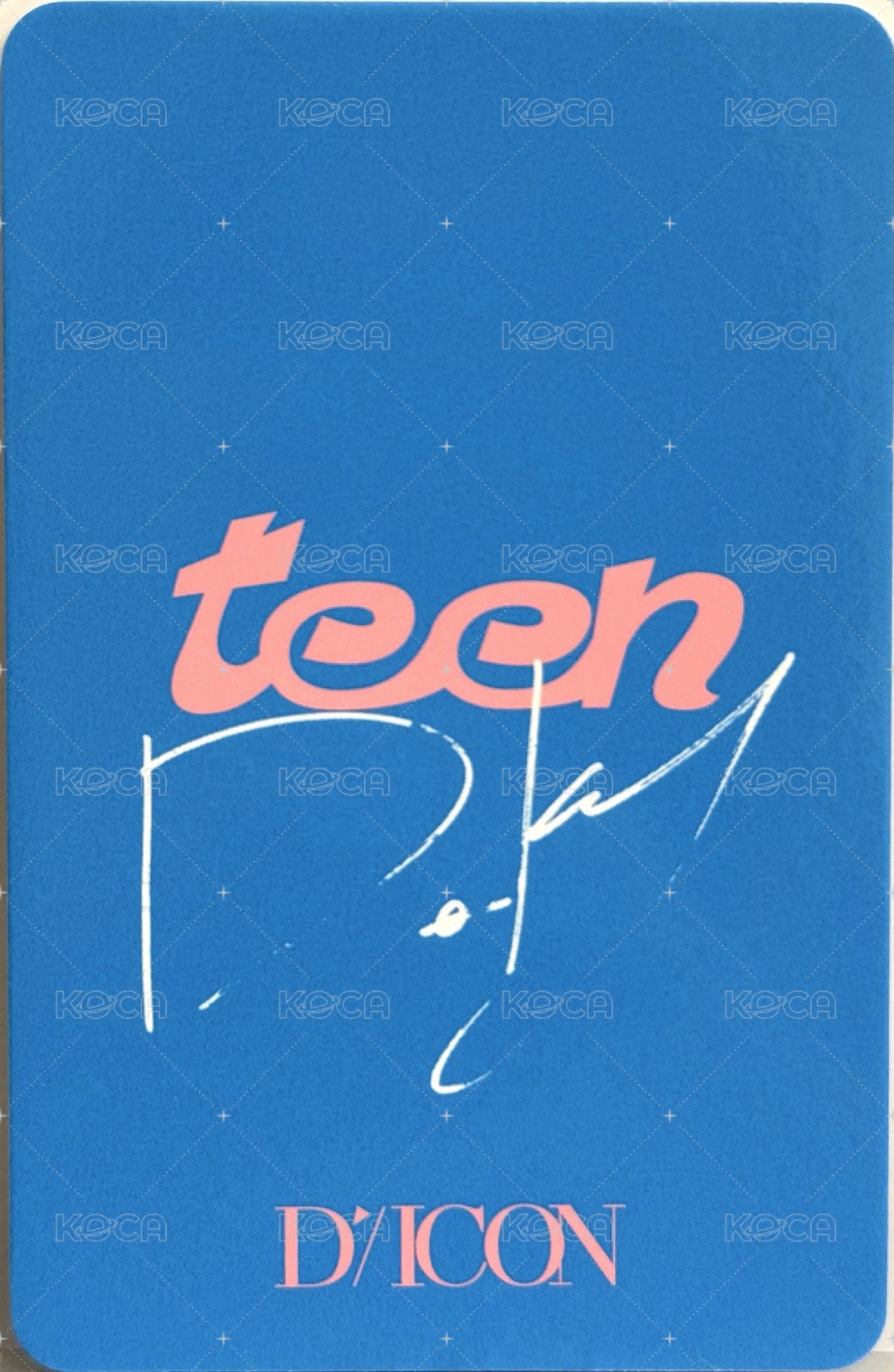 22’D社 D社 周邊卡  背面