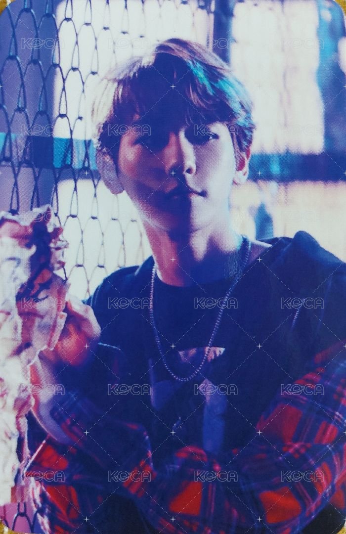 EXO Coming Over 專輯卡 伯賢 Coming Over專卡 正面