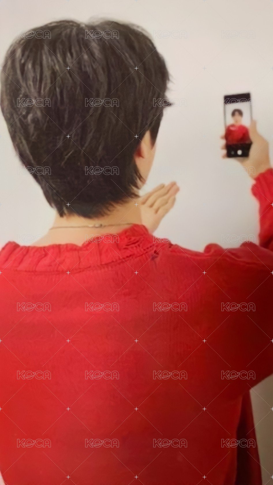 ARMY 會員禮卡 JPFC Mobile 飛吻珍 背面