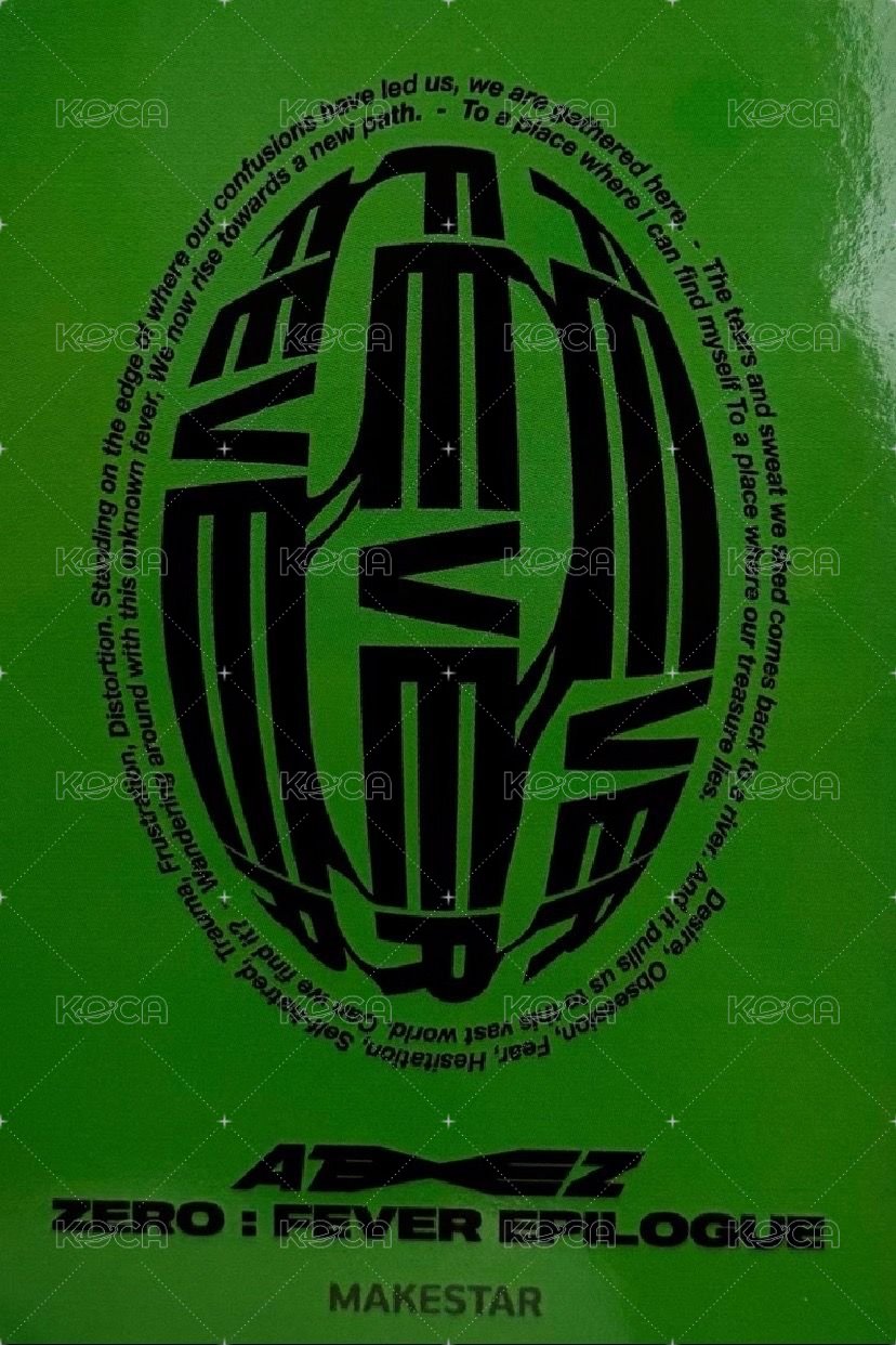 FEVER Epilogue ms 6.0 簽售卡  背面