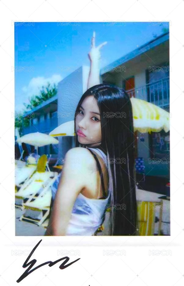 I SWAY am 1.0 幸運卡 拍立得 正面