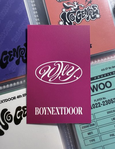 WHY.. 環球 抽選卡 明宰鉉