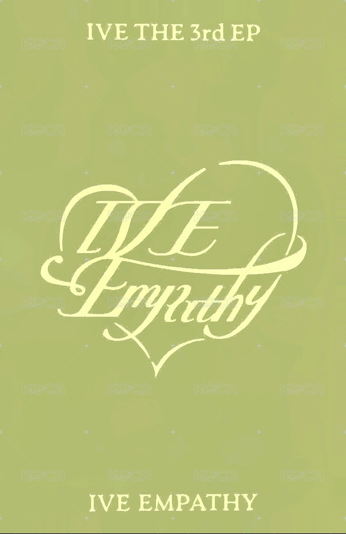 IVE EMPATHY 專輯卡 plve ver. 電子專專卡 背面