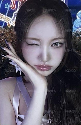 IVE SECRET 塔店 特典卡  正面