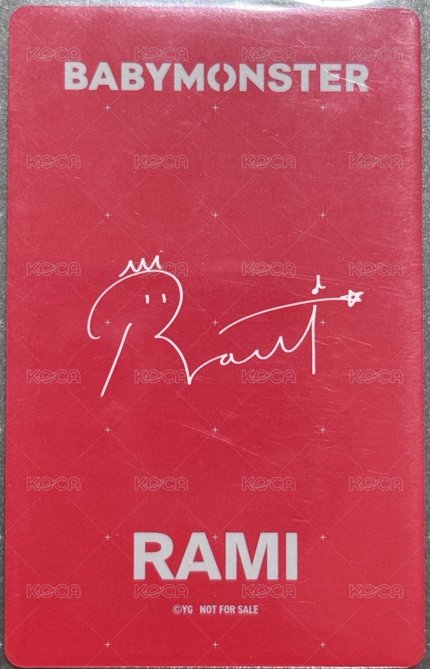 BABYMONS7ER yg 日本東京Fm 滿額卡 快閃線下 背面