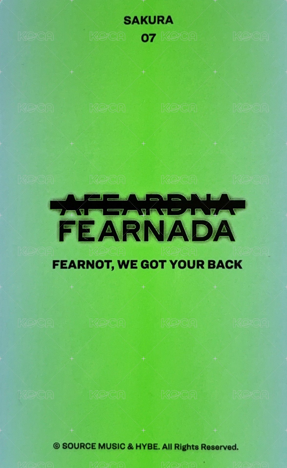 24‘fm 隨機卡  背面