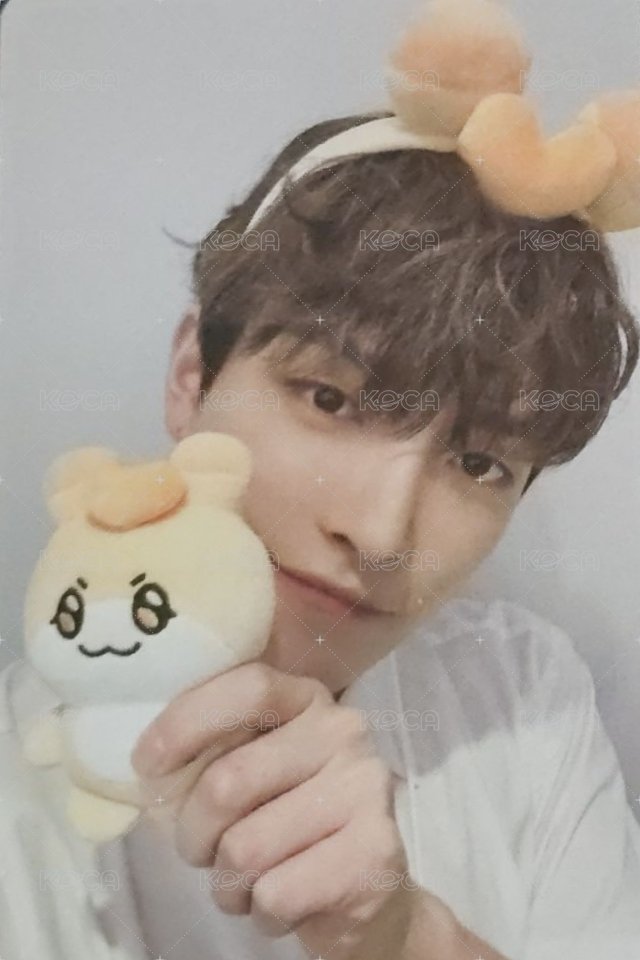 MIGHTEEZ 周邊卡 PLUSH KEYRING 正面