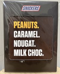 Snickers 明信片(全新未拆)