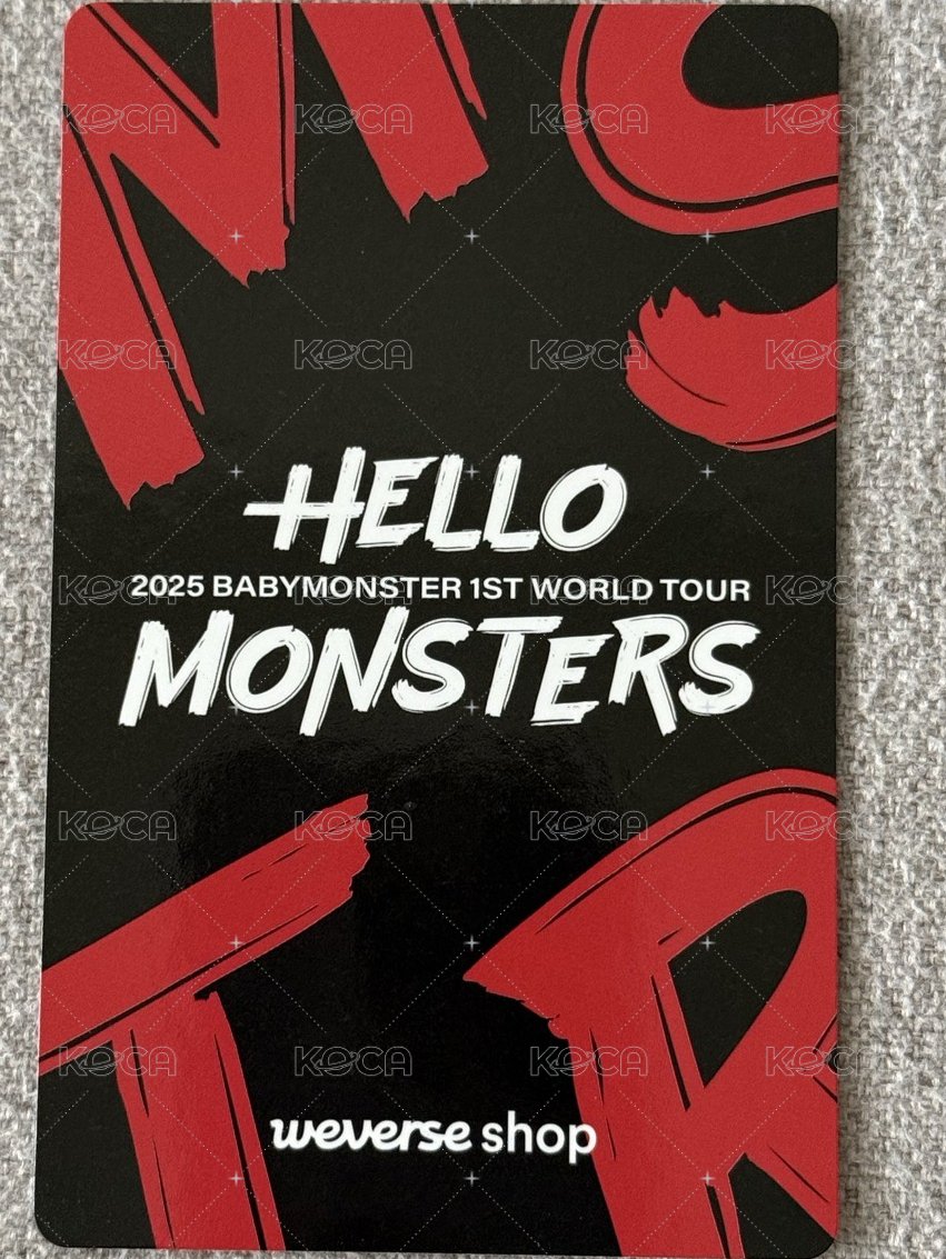 25’世巡 wvs 入場卡 / 場限卡 台北展位卡 Ver.C 背面