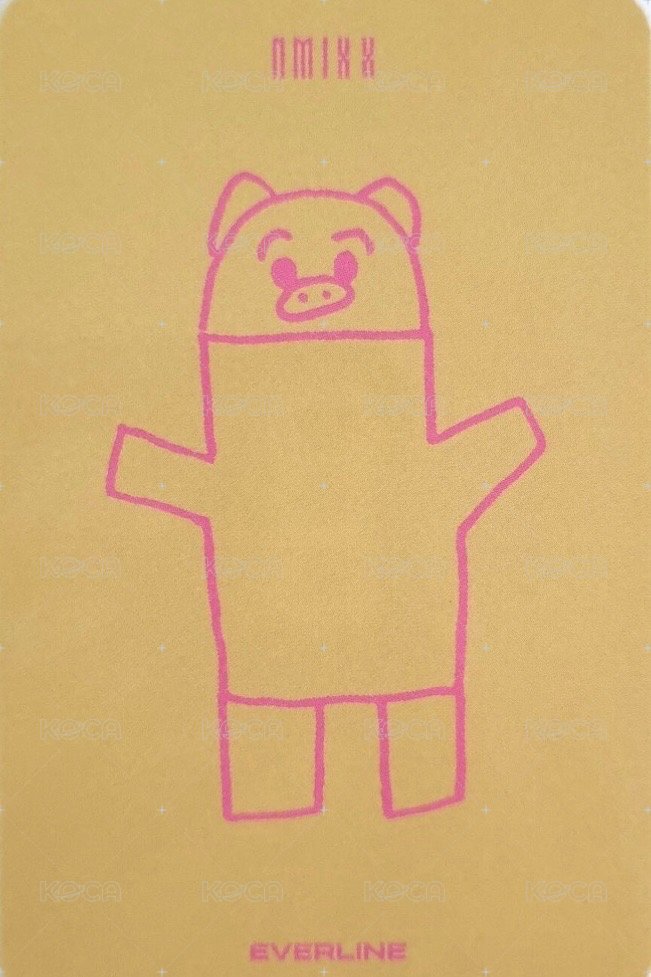 仲夏夜 el 4.0 幸運卡 玩偶 背面