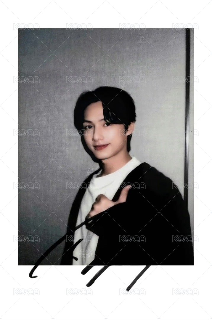 MINI12 yzy 特典卡 ｜一直娛新年復刻拍立得B ver. 正面