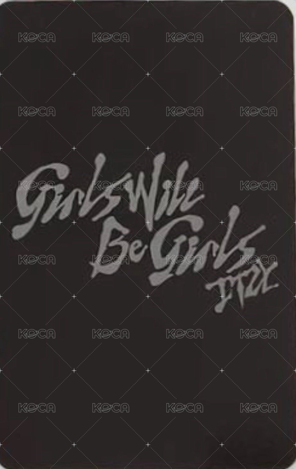 GWBG mp 預售 特典卡 特別版 背面