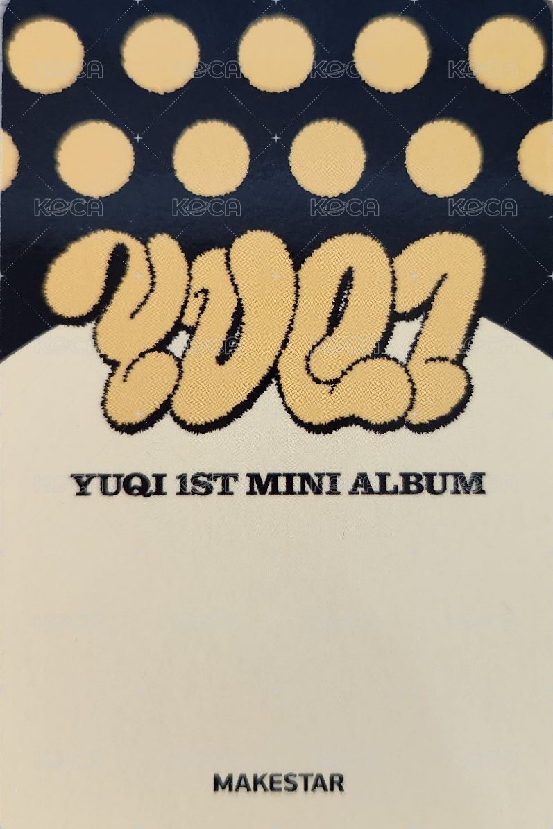 YUQ1 ms 1.0 特典卡 雨衣琦 背面