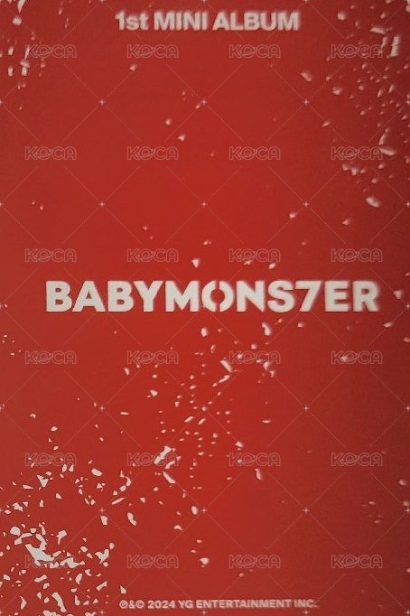BABYMONS7ER 專輯卡  背面