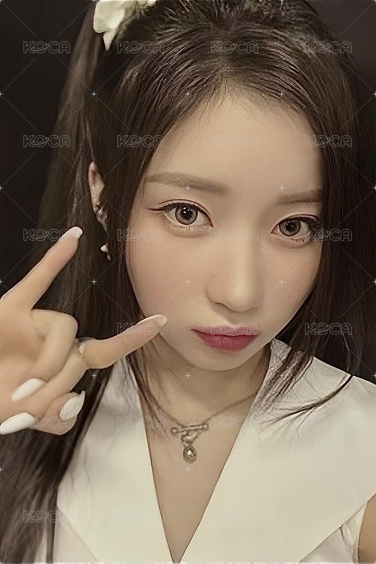 24 FM 滿額卡 首爾專輯白衣滿額 正面