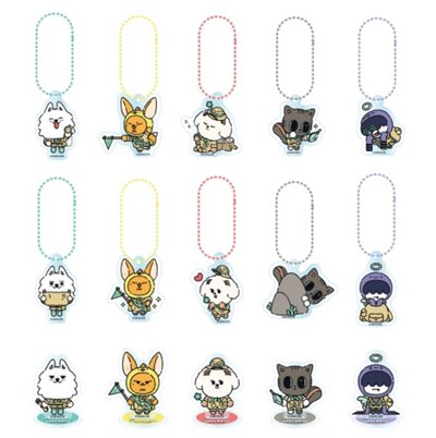 PPULBATU 鑰匙圈吊飾 