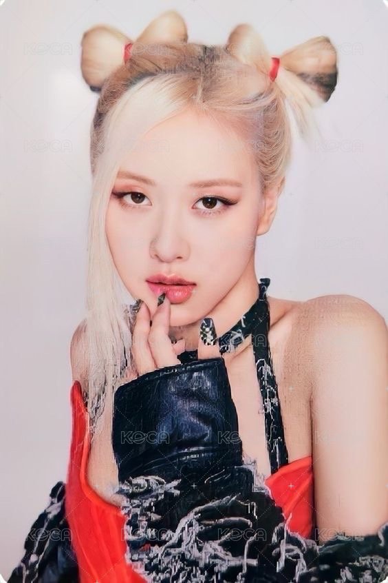 BORN PINK yg 特典卡 團封 A ver. 正面