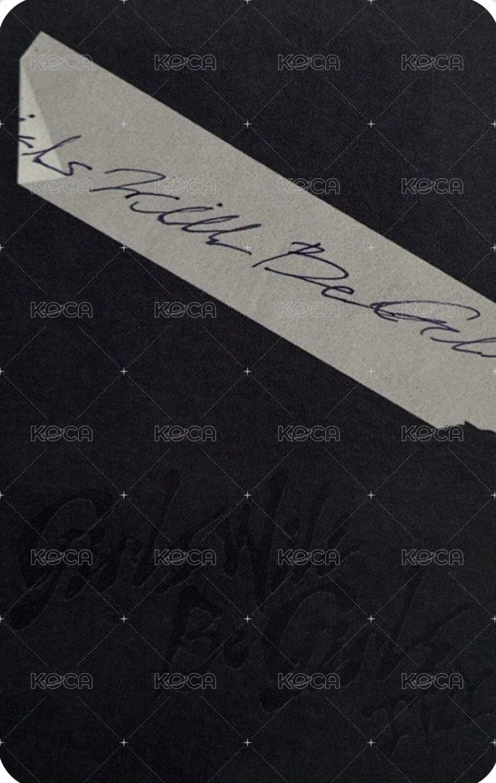 GWBG 專輯卡 特別版 B ver. 背面