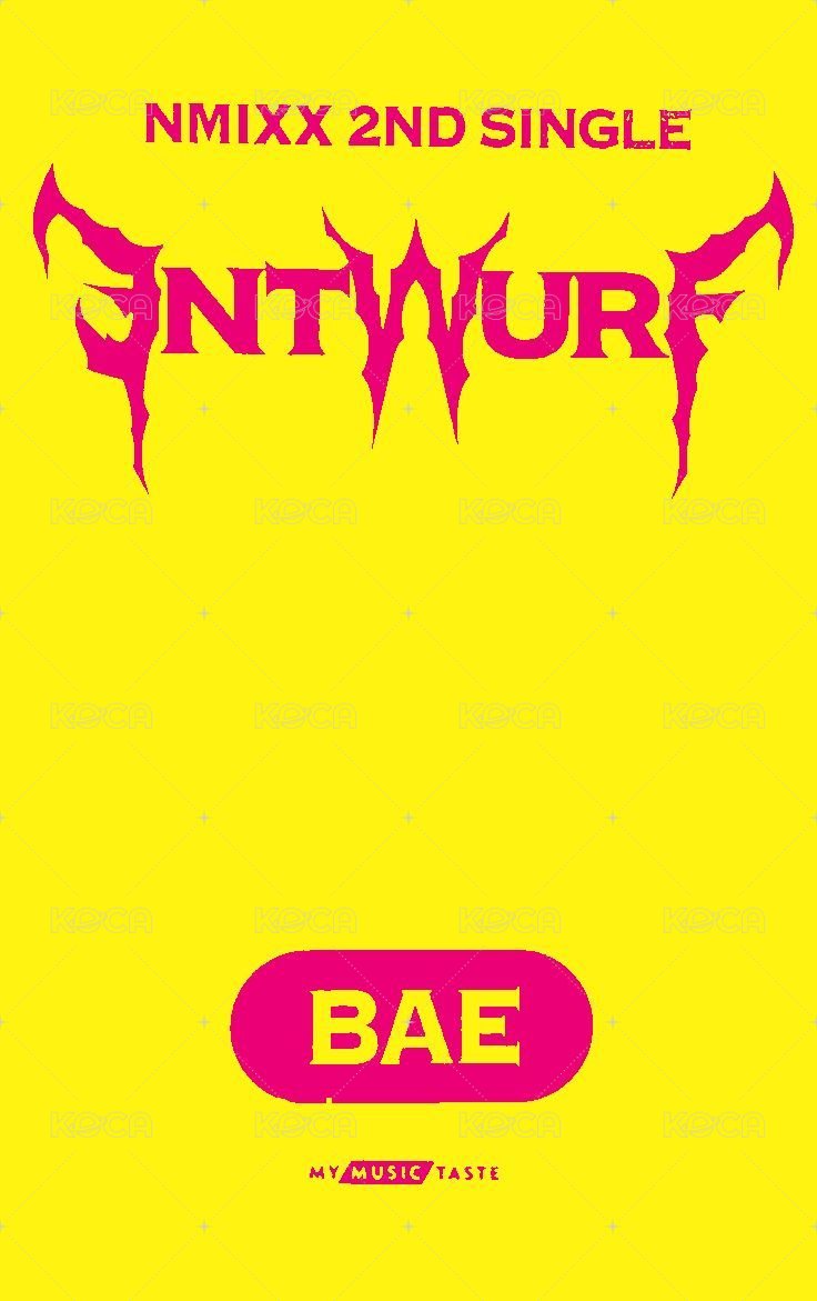 ENTWURF mmt 簽售卡  背面