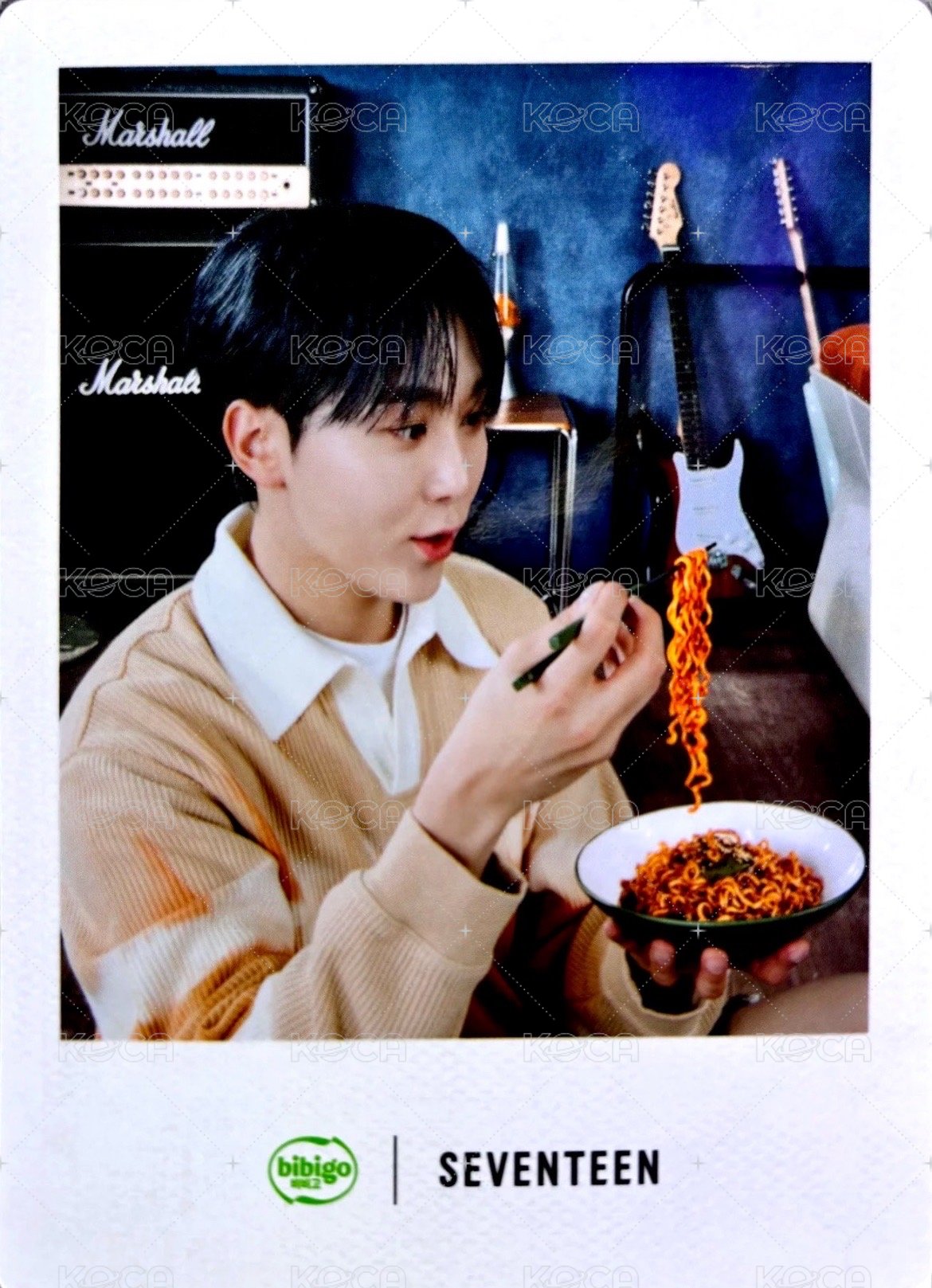 代言 代言卡 BIBIGO代言卡 正面