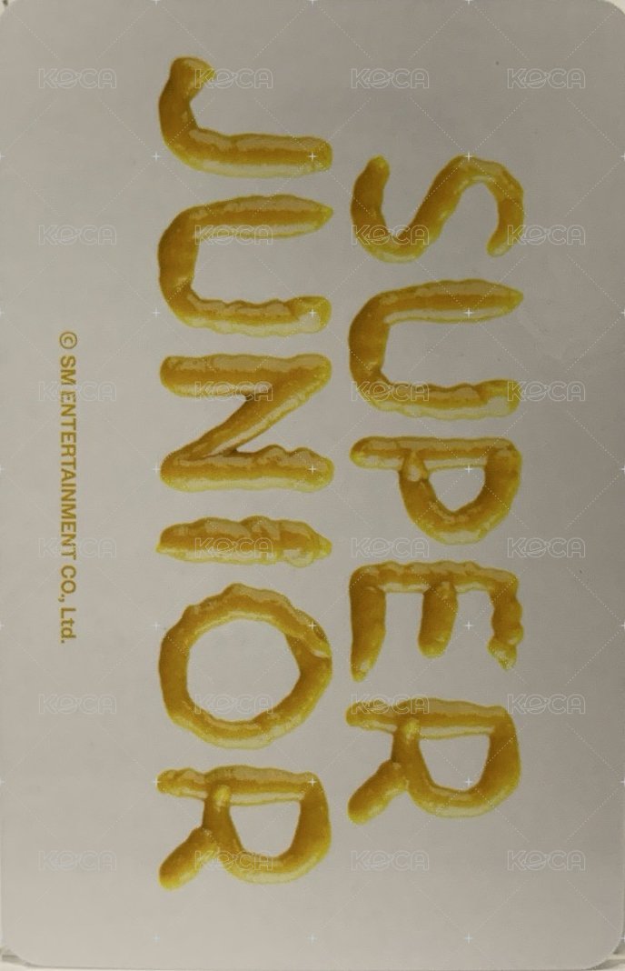 SJ MARKET 隨機卡  背面