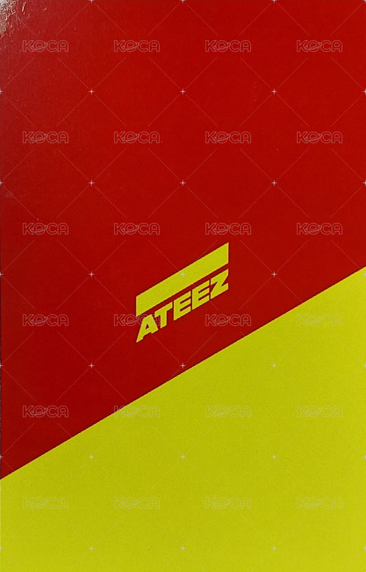 One to All 專輯卡 Illusion ver. 背面