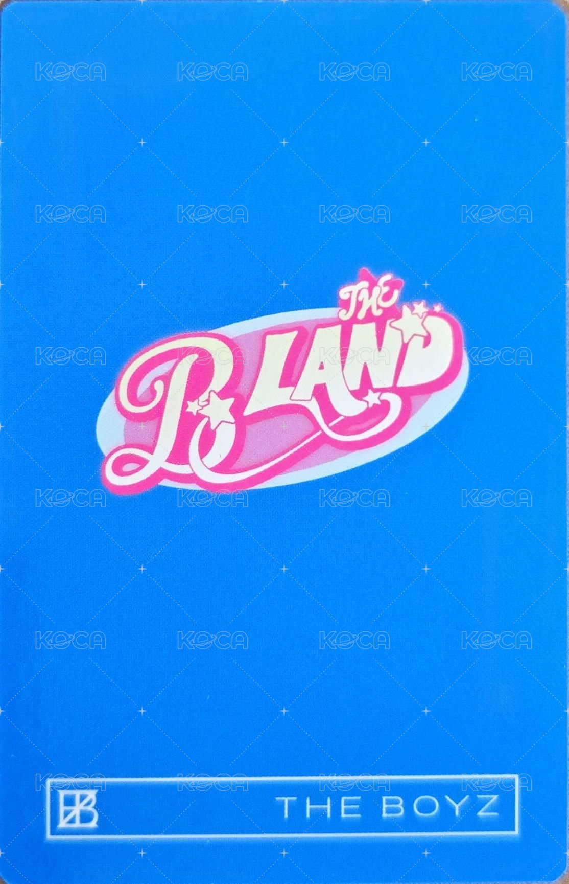 THE BOYZ FAN-CON <THE B LAND> 周邊卡 糖果包鑰匙圈 背面