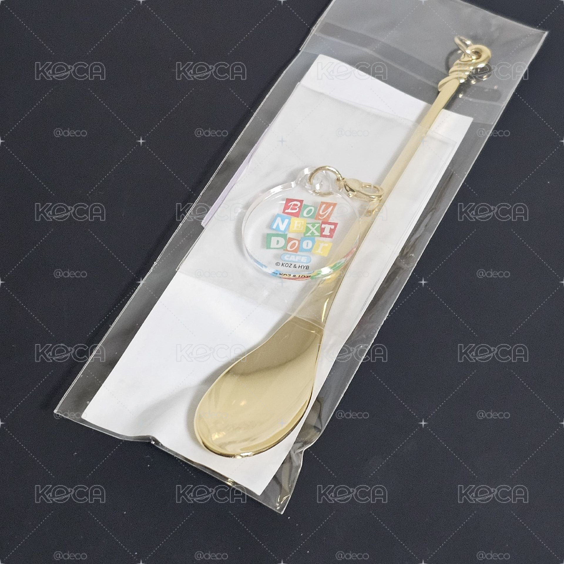 💖波捏豆 日本快閃咖啡廳湯匙 全新未拆