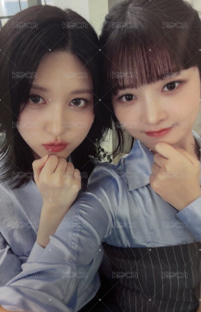 24’FM MAGAZINE IVE 隨機卡  正面