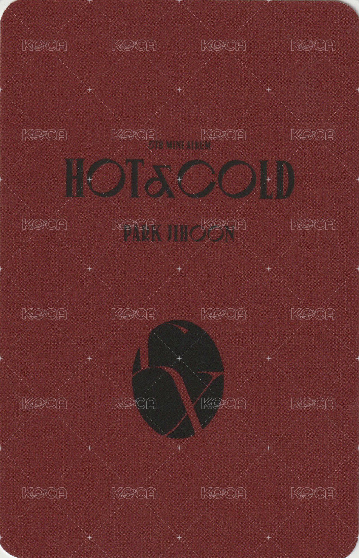 5th MINI 新那拉 簽售卡  背面