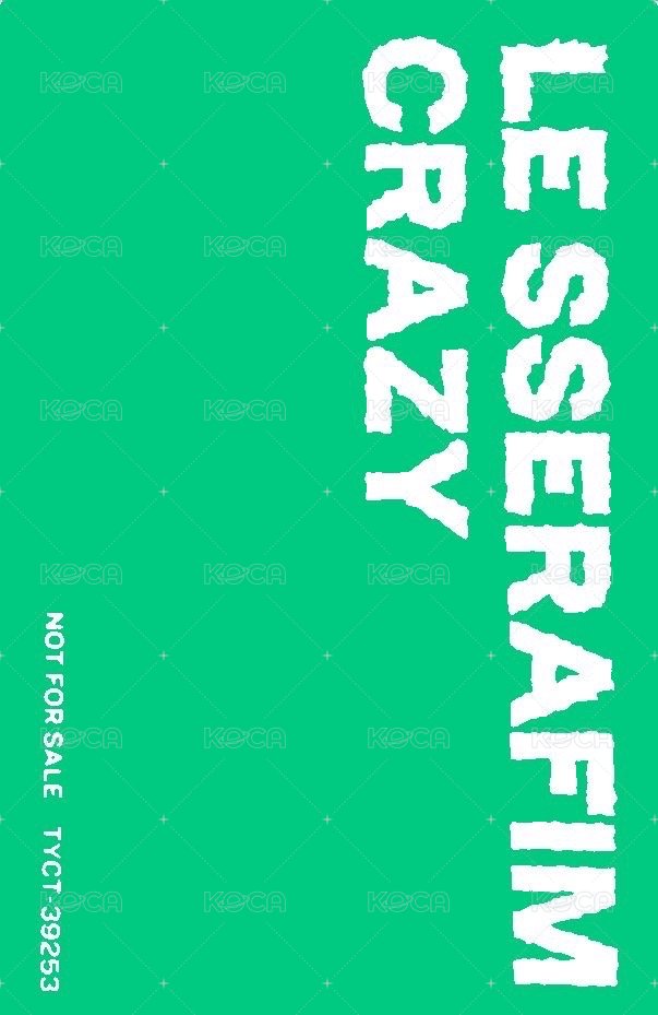 CRAZY JP 專輯卡 初回限定盤A 背面