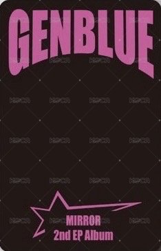 2nd EP Album - MIRROR 專輯卡 EVER ver. 背面