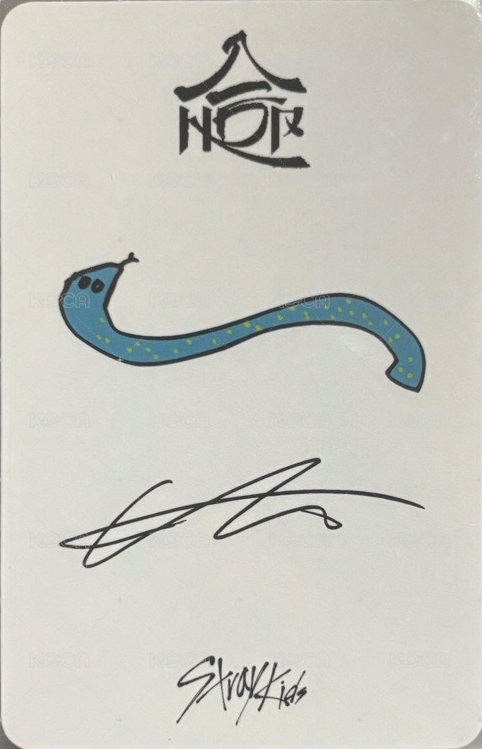 合(HOP) sr 簽售卡  背面