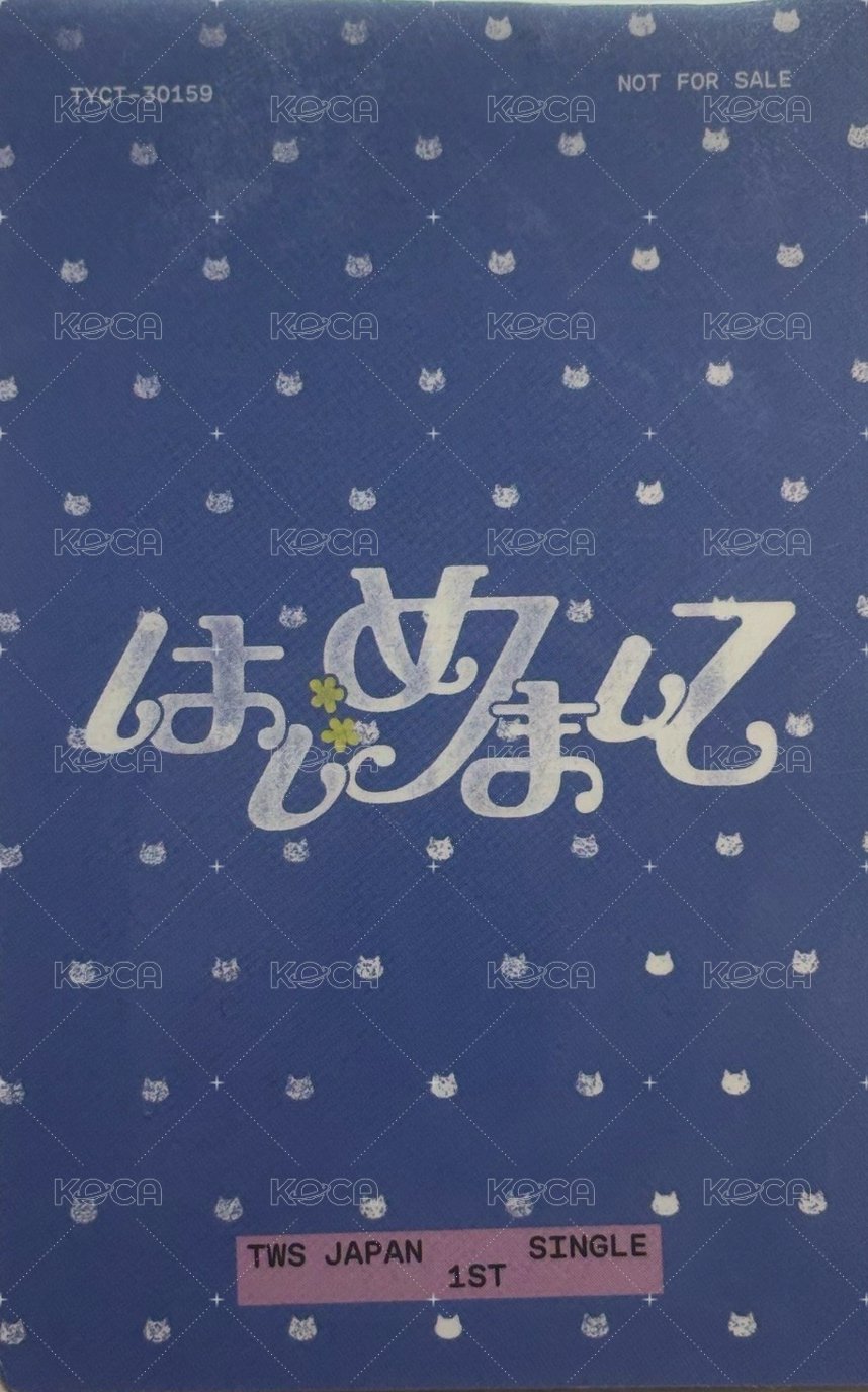 初次見面 專輯卡 通常盤 46雙人卡 背面