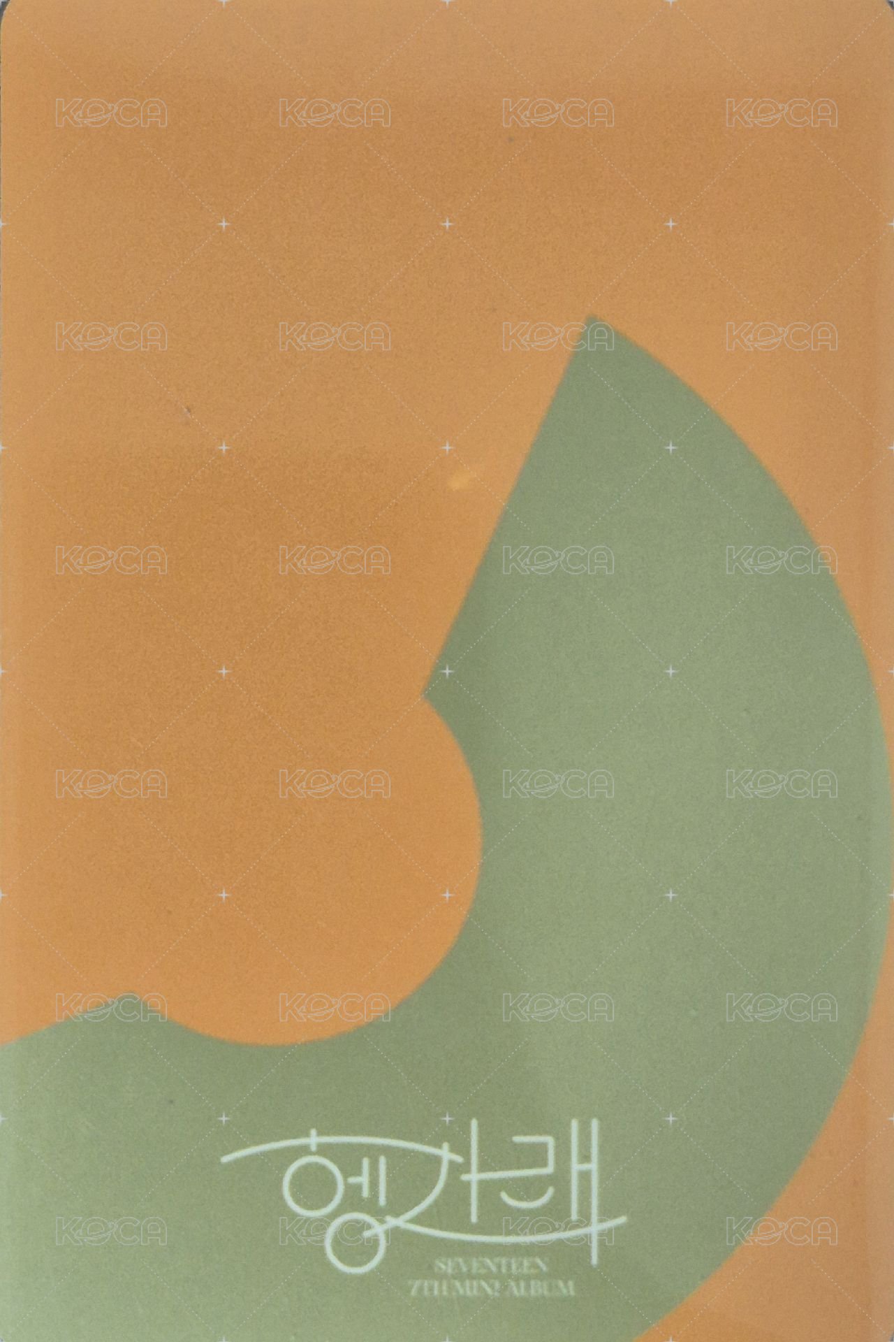 MINI7 專輯卡 SET ver. 背面