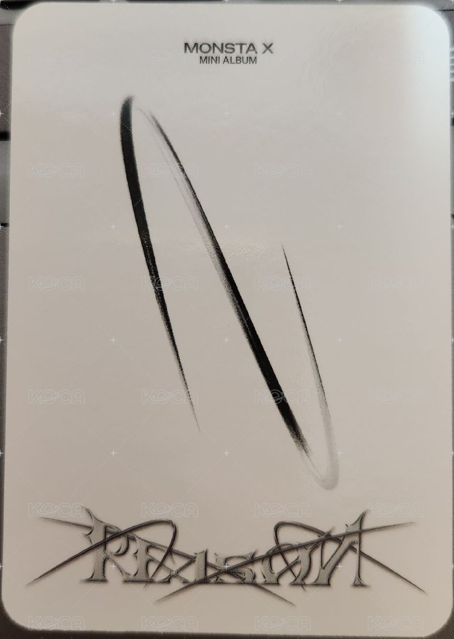 迷你13輯 專輯卡 雙人卡 背面