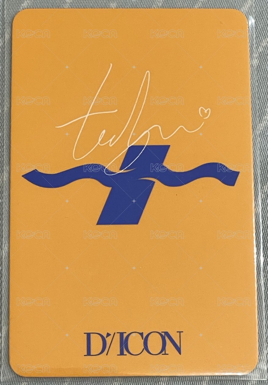 MINI DICON 周邊卡  背面