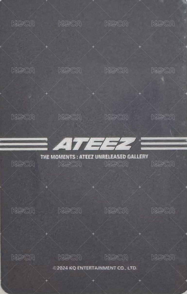 The Moments 滿額卡  背面