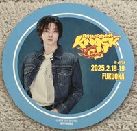 Knock On 巡迴 杯墊 福岡