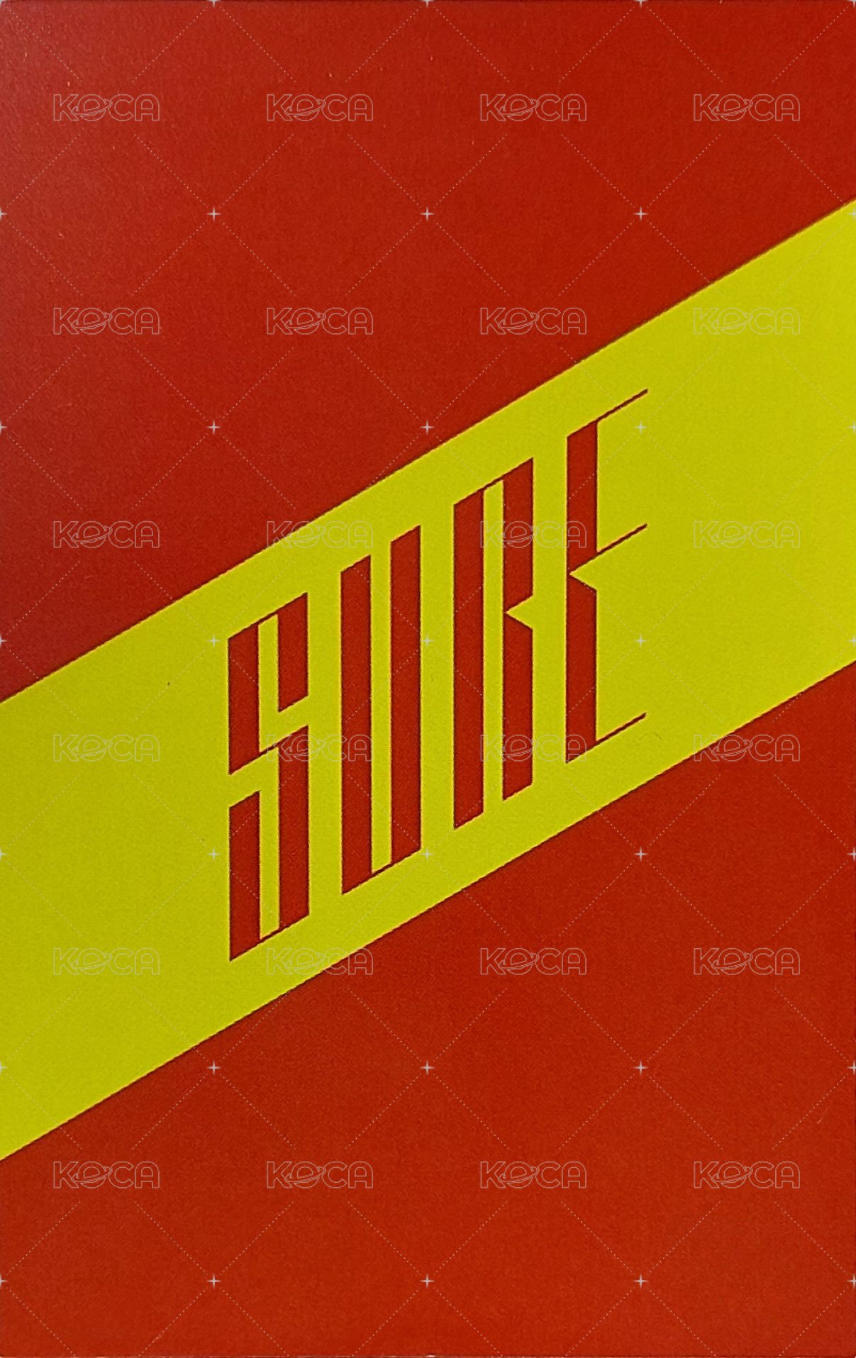 One to All 專輯卡 Illusion ver. 背面