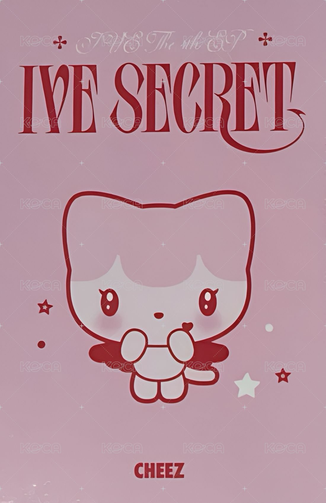 IVE SECRET 專輯卡 EVIL CUPID ver. 背面
