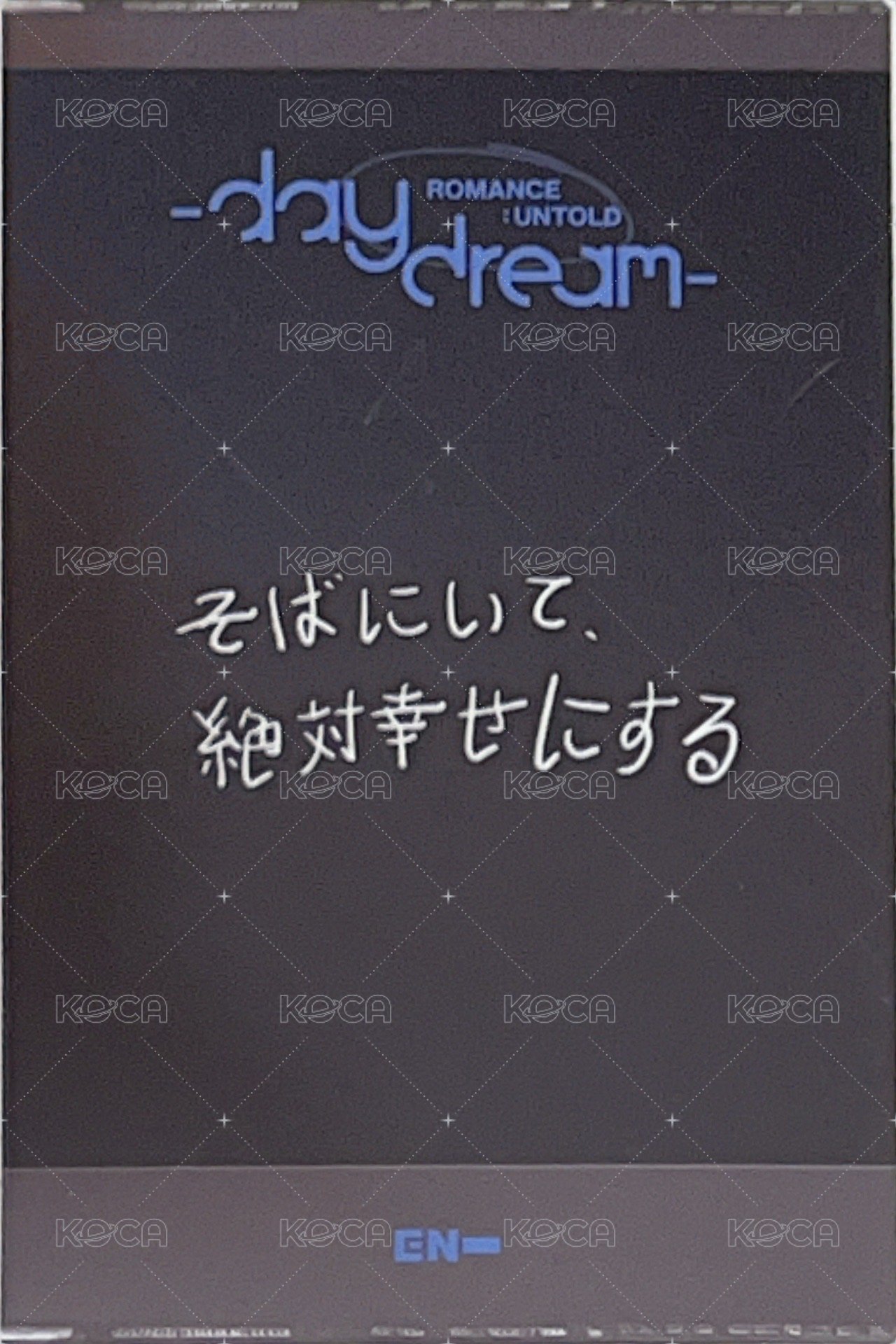 正二後續 專輯卡 JAPAN ver. 背面