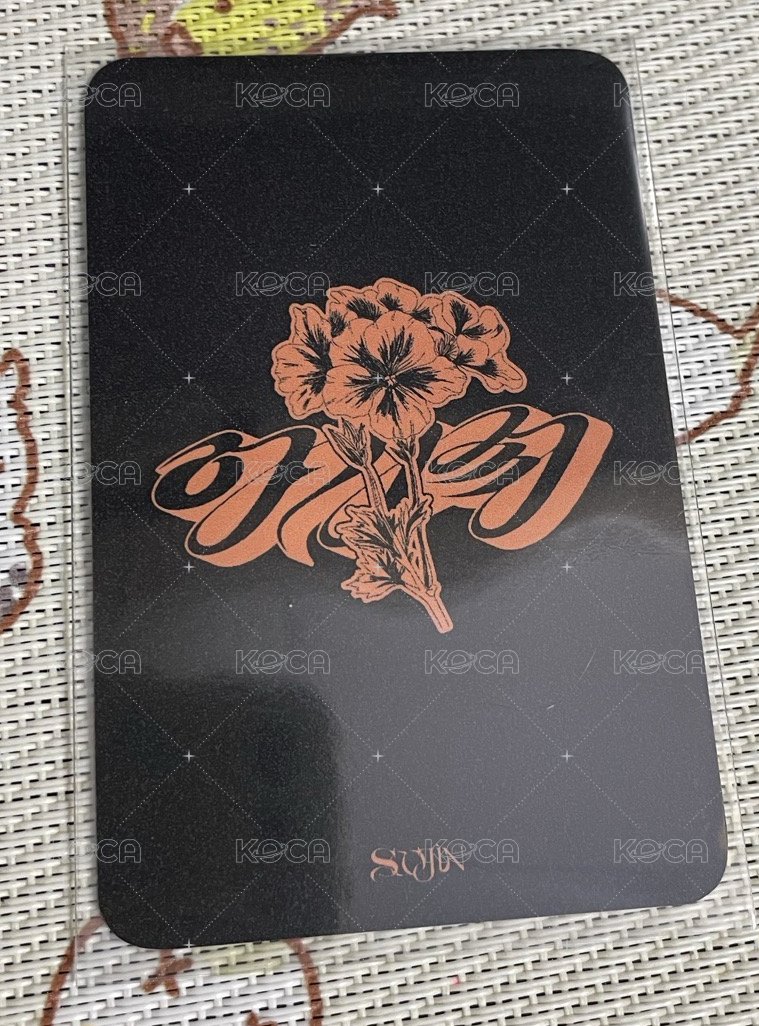 AGASSY   特典卡 快閃點滿額卡 背面