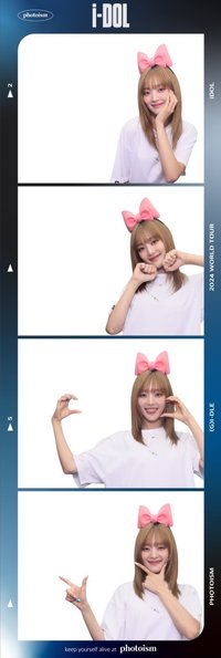 24’世巡演唱會 iDOL 人生四格卡 