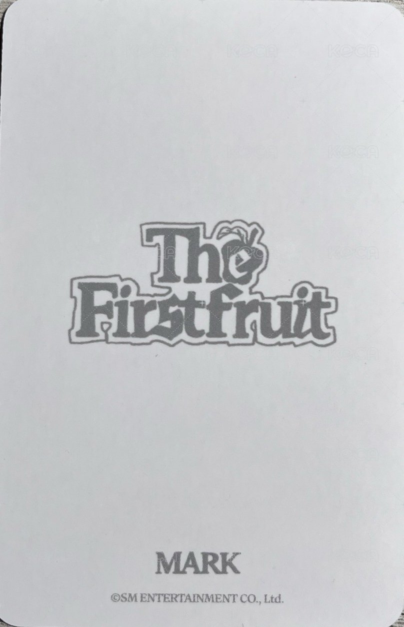 The Firstfruit 周邊卡 Random Trading card 背面