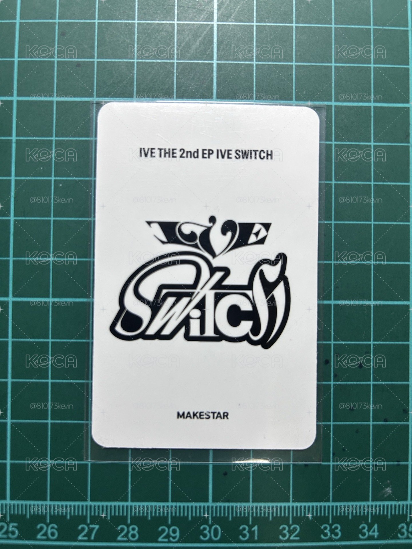 IVE SWITCH makestar 特典 張員瑛